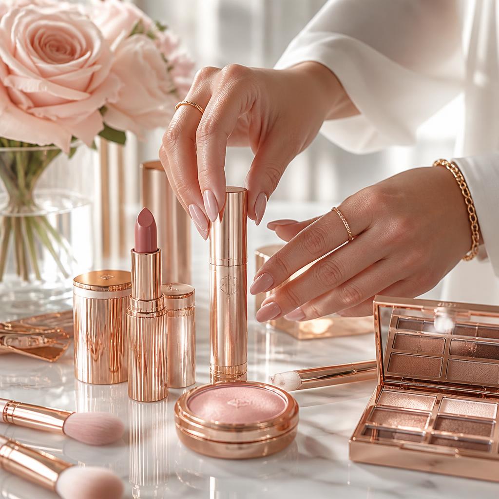Produtos de maquiagem premium selecionados na Divina Make